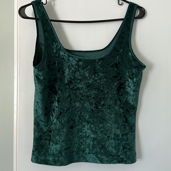 Scoop beck velvet tank top - Picture 5 of 5